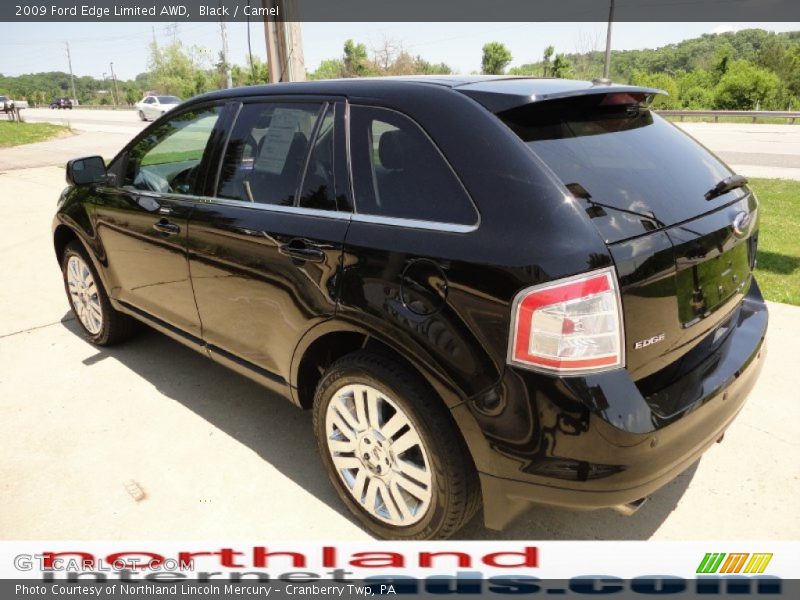 Black / Camel 2009 Ford Edge Limited AWD