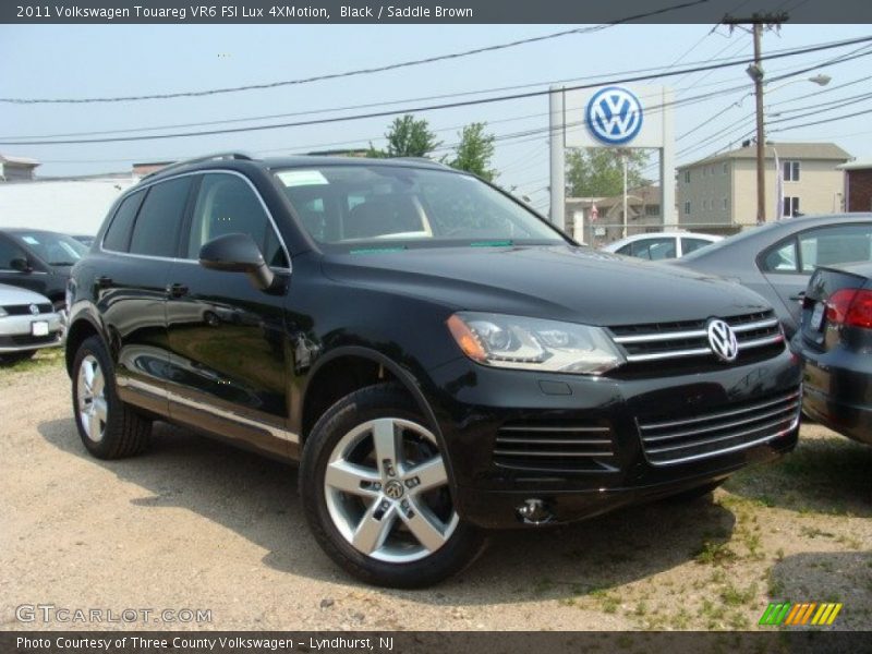 Black / Saddle Brown 2011 Volkswagen Touareg VR6 FSI Lux 4XMotion