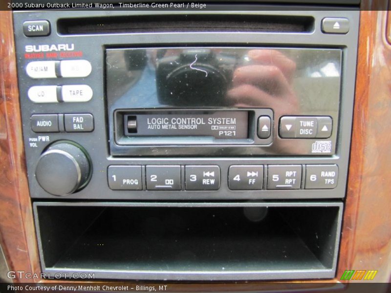 Controls of 2000 Outback Limited Wagon