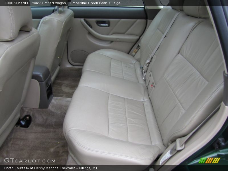  2000 Outback Limited Wagon Beige Interior