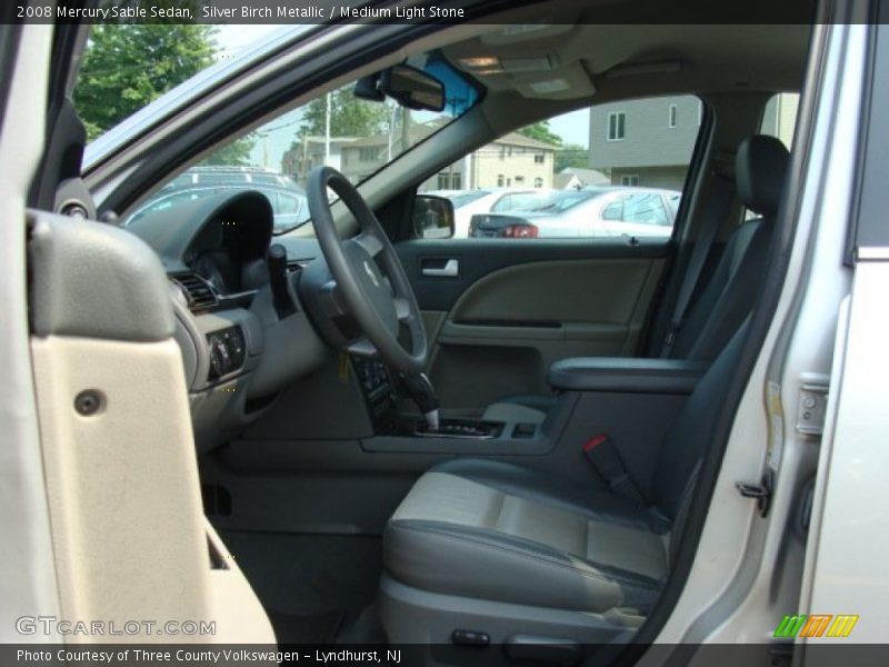Silver Birch Metallic / Medium Light Stone 2008 Mercury Sable Sedan