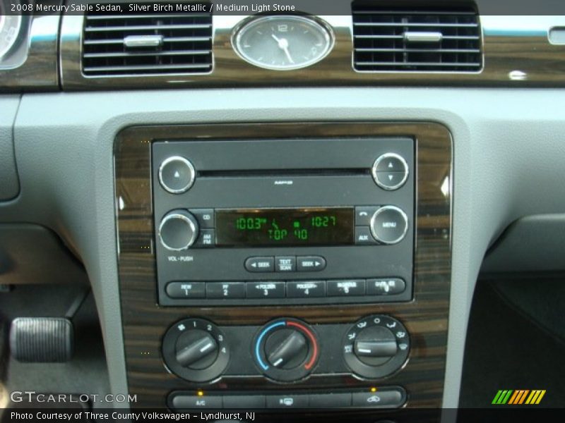 Silver Birch Metallic / Medium Light Stone 2008 Mercury Sable Sedan