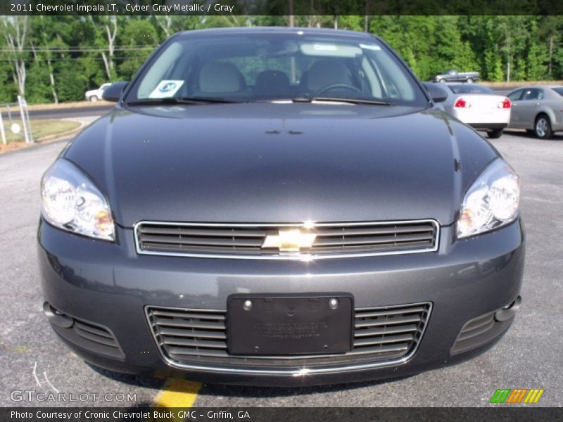 Cyber Gray Metallic / Gray 2011 Chevrolet Impala LT