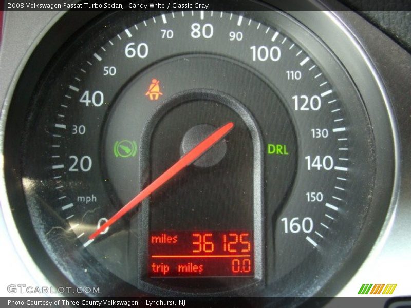 Candy White / Classic Gray 2008 Volkswagen Passat Turbo Sedan