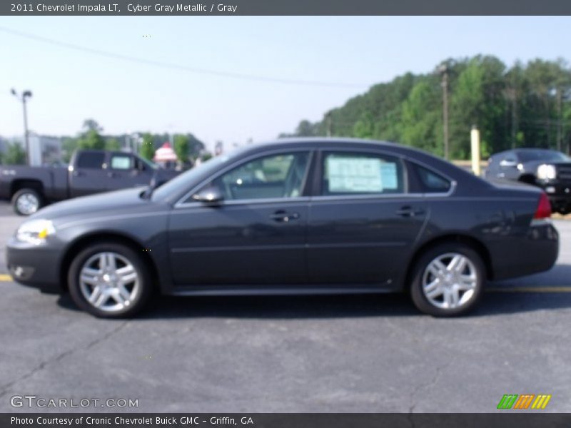 Cyber Gray Metallic / Gray 2011 Chevrolet Impala LT