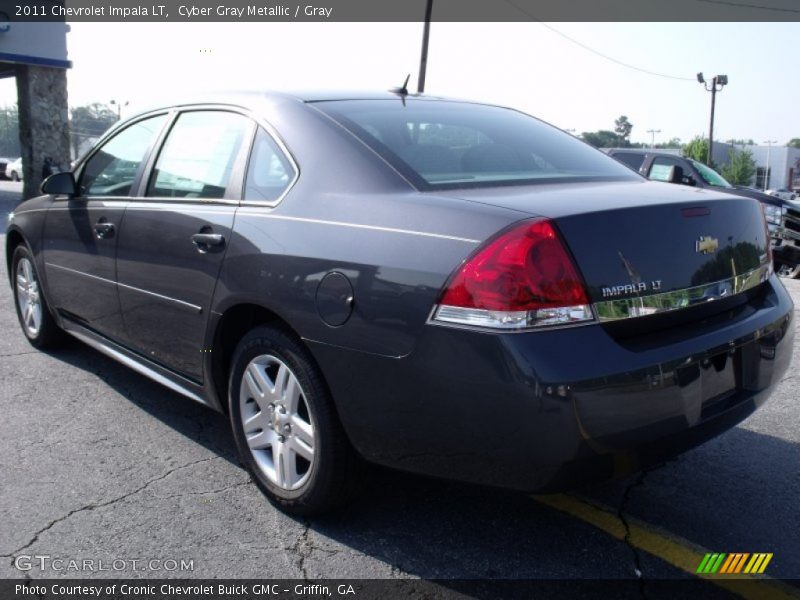 Cyber Gray Metallic / Gray 2011 Chevrolet Impala LT