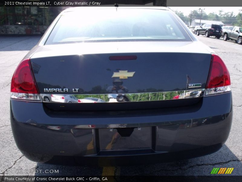 Cyber Gray Metallic / Gray 2011 Chevrolet Impala LT