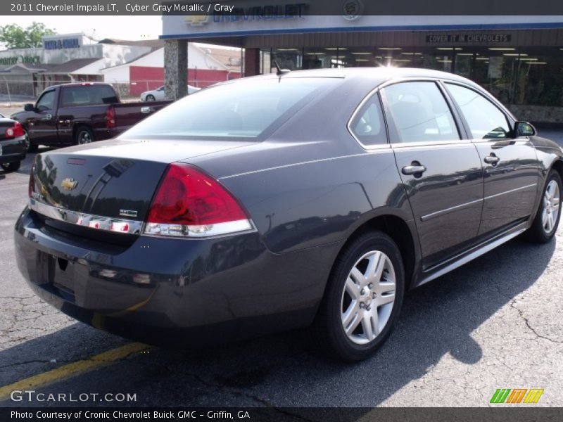 Cyber Gray Metallic / Gray 2011 Chevrolet Impala LT