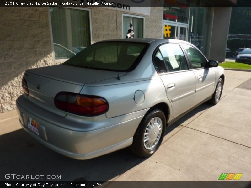 Galaxy Silver Metallic / Gray 2001 Chevrolet Malibu Sedan