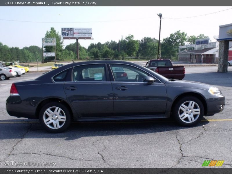 Cyber Gray Metallic / Gray 2011 Chevrolet Impala LT