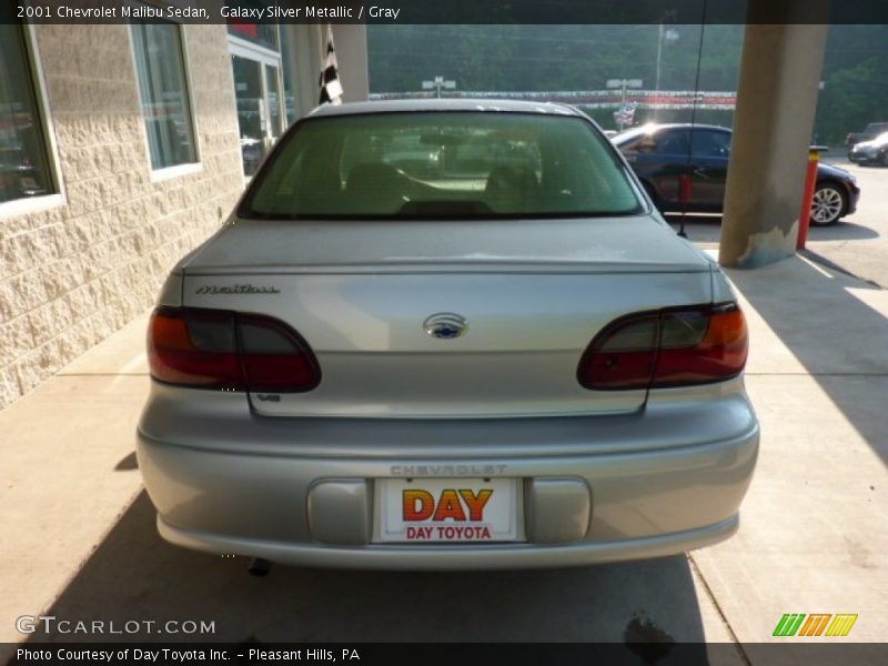 Galaxy Silver Metallic / Gray 2001 Chevrolet Malibu Sedan