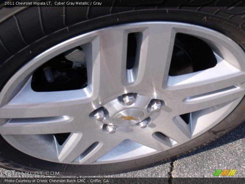 Cyber Gray Metallic / Gray 2011 Chevrolet Impala LT