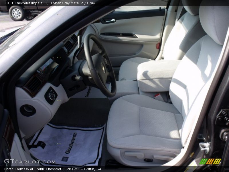 Cyber Gray Metallic / Gray 2011 Chevrolet Impala LT