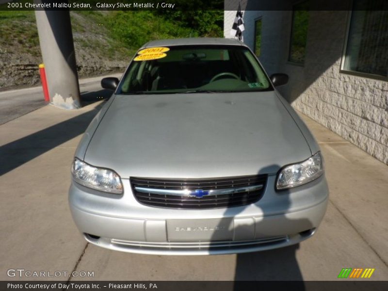 Galaxy Silver Metallic / Gray 2001 Chevrolet Malibu Sedan