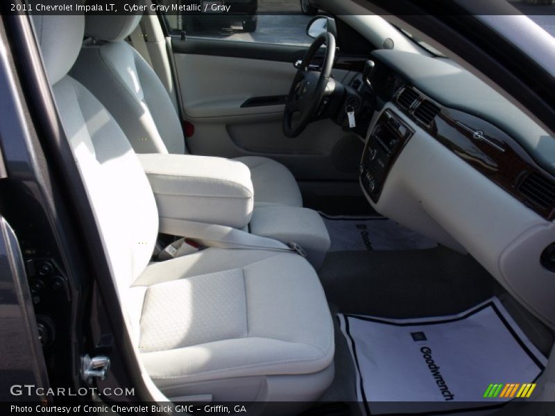 Cyber Gray Metallic / Gray 2011 Chevrolet Impala LT