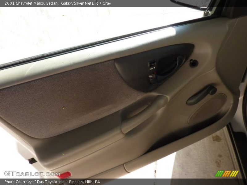 Galaxy Silver Metallic / Gray 2001 Chevrolet Malibu Sedan