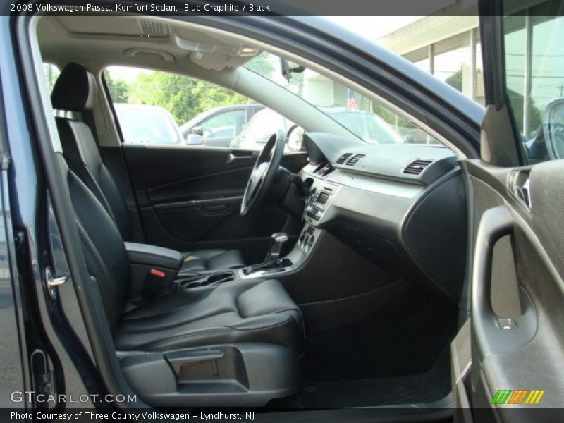 Blue Graphite / Black 2008 Volkswagen Passat Komfort Sedan