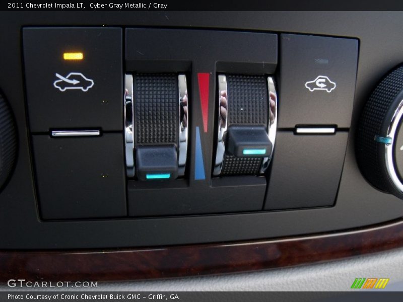 Cyber Gray Metallic / Gray 2011 Chevrolet Impala LT