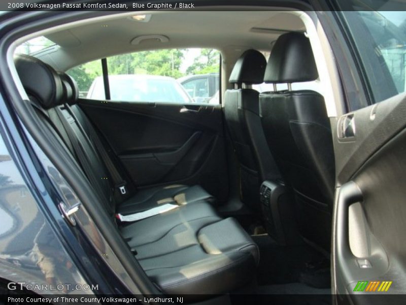 Blue Graphite / Black 2008 Volkswagen Passat Komfort Sedan