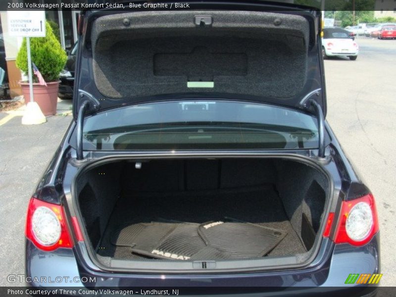 Blue Graphite / Black 2008 Volkswagen Passat Komfort Sedan