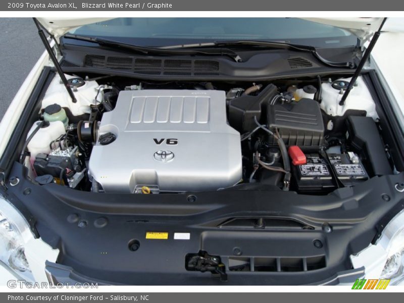 Blizzard White Pearl / Graphite 2009 Toyota Avalon XL