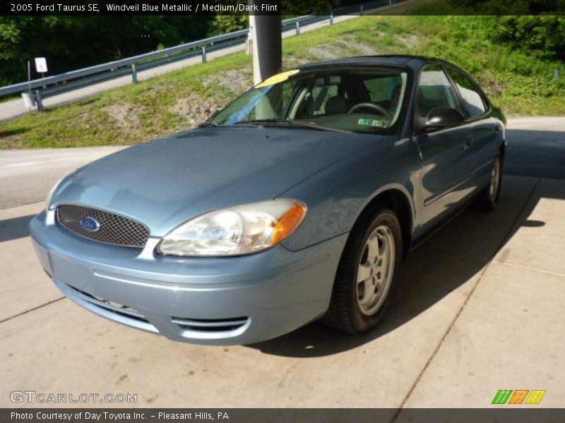 Windveil Blue Metallic / Medium/Dark Flint 2005 Ford Taurus SE