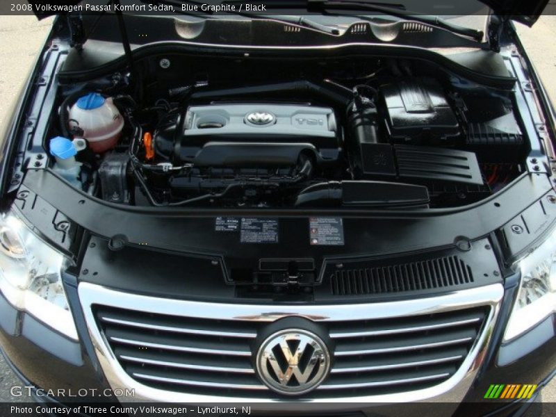 Blue Graphite / Black 2008 Volkswagen Passat Komfort Sedan