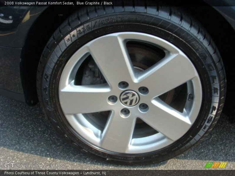 Blue Graphite / Black 2008 Volkswagen Passat Komfort Sedan