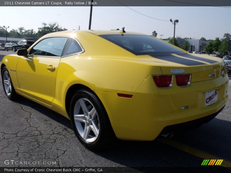 Rally Yellow / Black 2011 Chevrolet Camaro LT Coupe