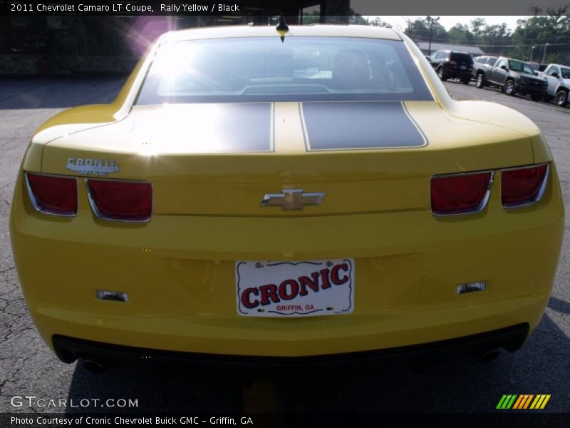 Rally Yellow / Black 2011 Chevrolet Camaro LT Coupe