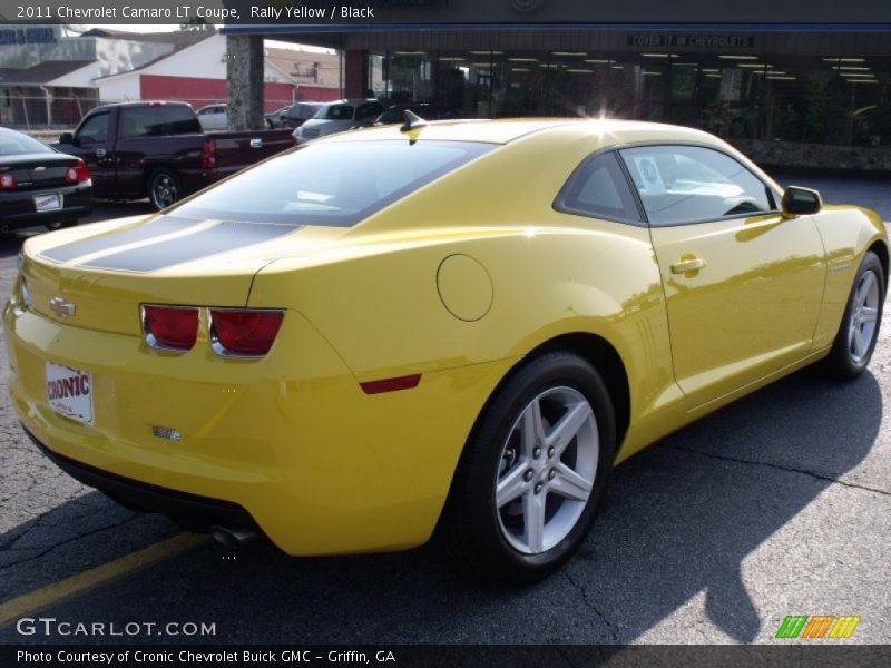 Rally Yellow / Black 2011 Chevrolet Camaro LT Coupe