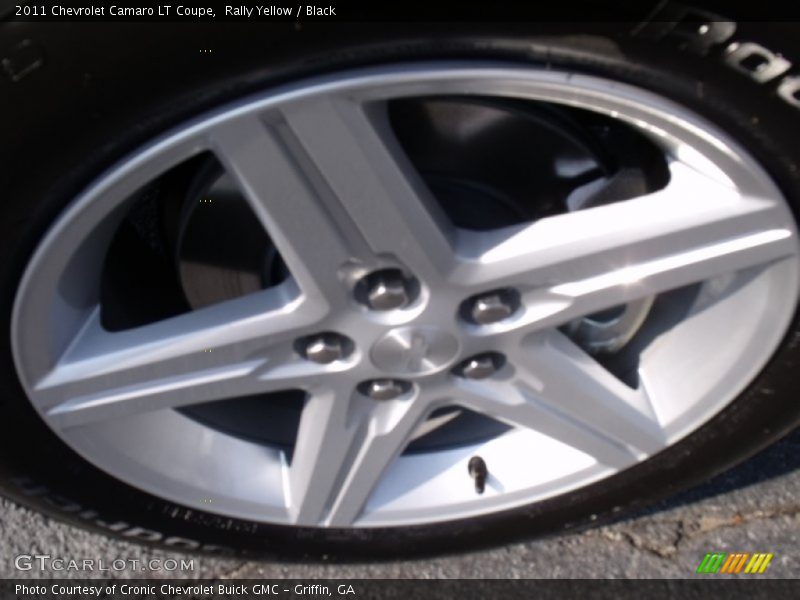 Rally Yellow / Black 2011 Chevrolet Camaro LT Coupe