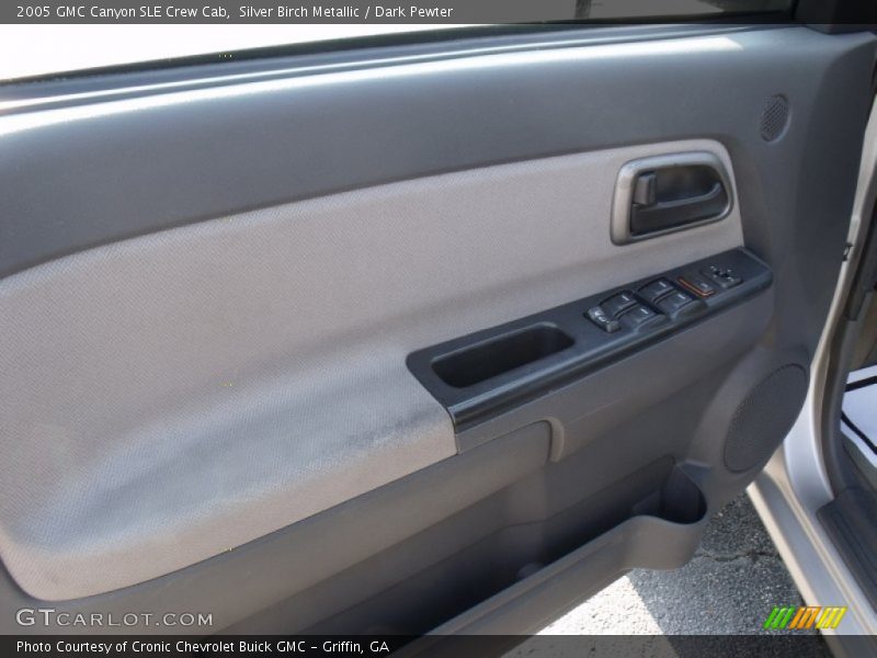 Silver Birch Metallic / Dark Pewter 2005 GMC Canyon SLE Crew Cab
