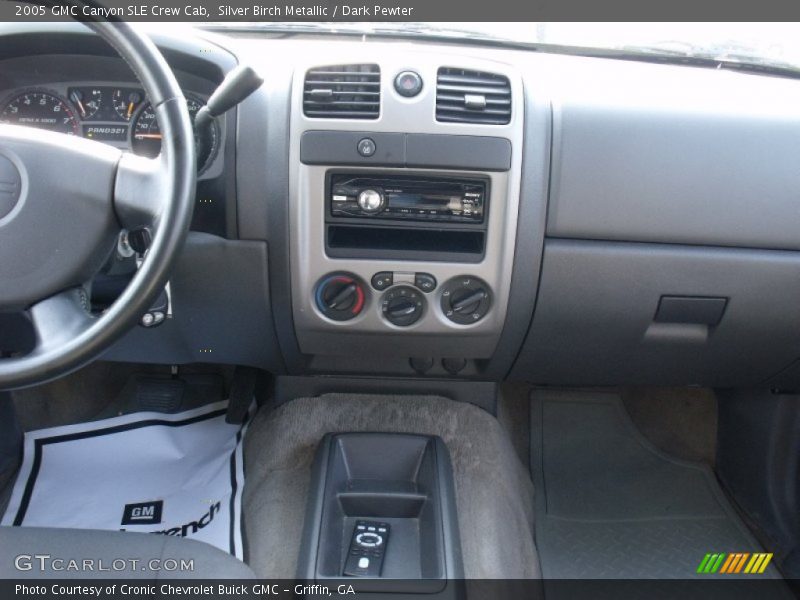 Silver Birch Metallic / Dark Pewter 2005 GMC Canyon SLE Crew Cab