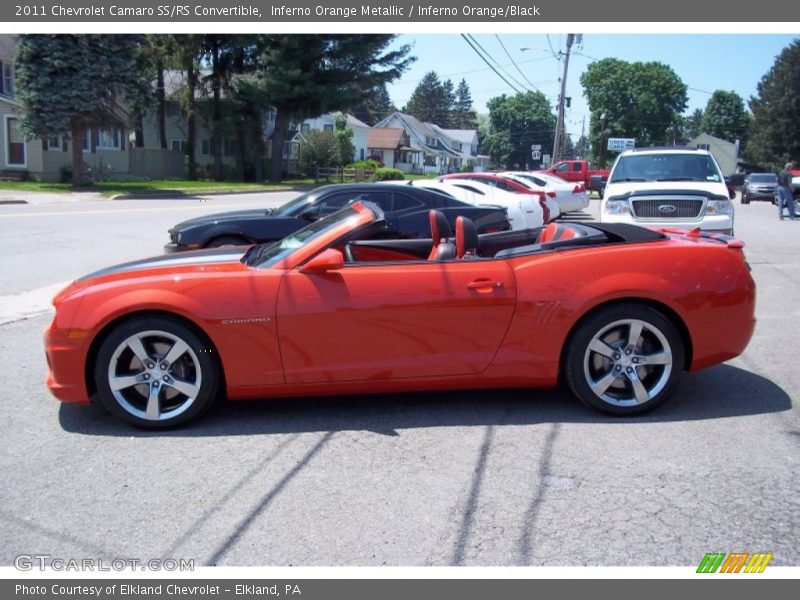  2011 Camaro SS/RS Convertible Inferno Orange Metallic