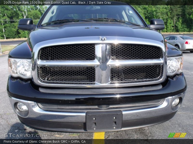 Black / Dark Slate Gray 2005 Dodge Ram 1500 Big Horn Edition Quad Cab