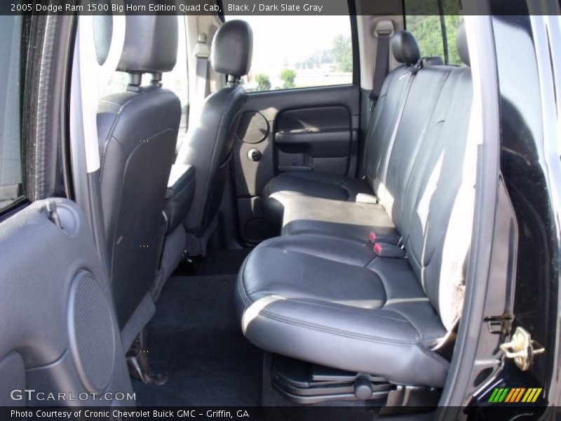 Black / Dark Slate Gray 2005 Dodge Ram 1500 Big Horn Edition Quad Cab