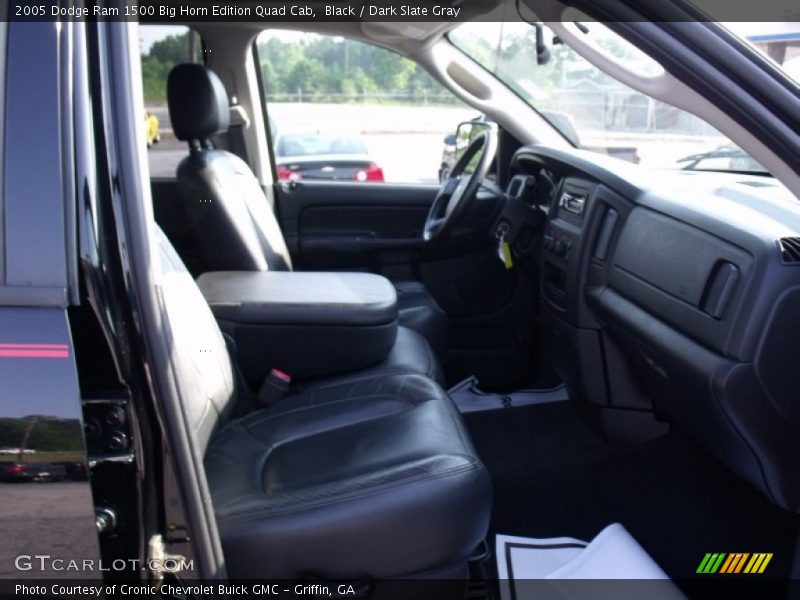 Black / Dark Slate Gray 2005 Dodge Ram 1500 Big Horn Edition Quad Cab