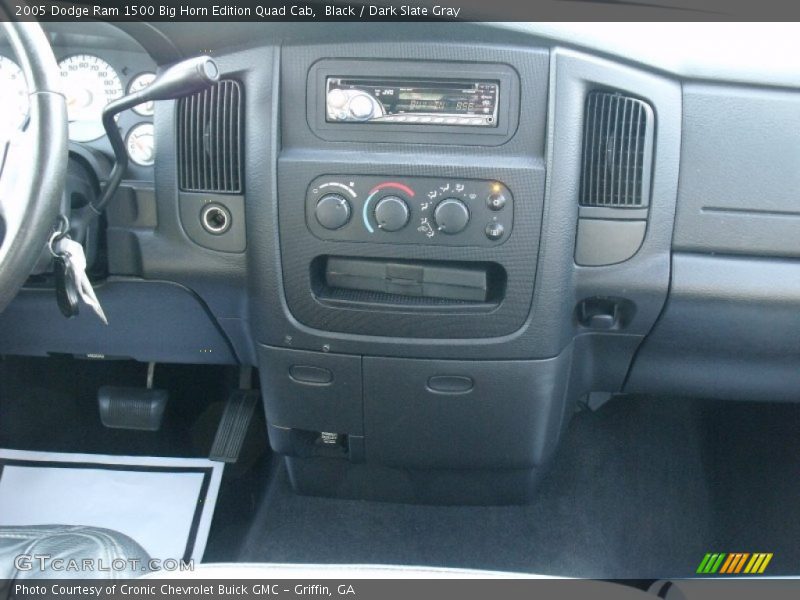 Black / Dark Slate Gray 2005 Dodge Ram 1500 Big Horn Edition Quad Cab