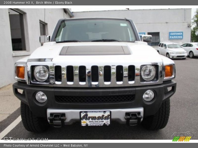 Birch White / Ebony Black 2008 Hummer H3 X