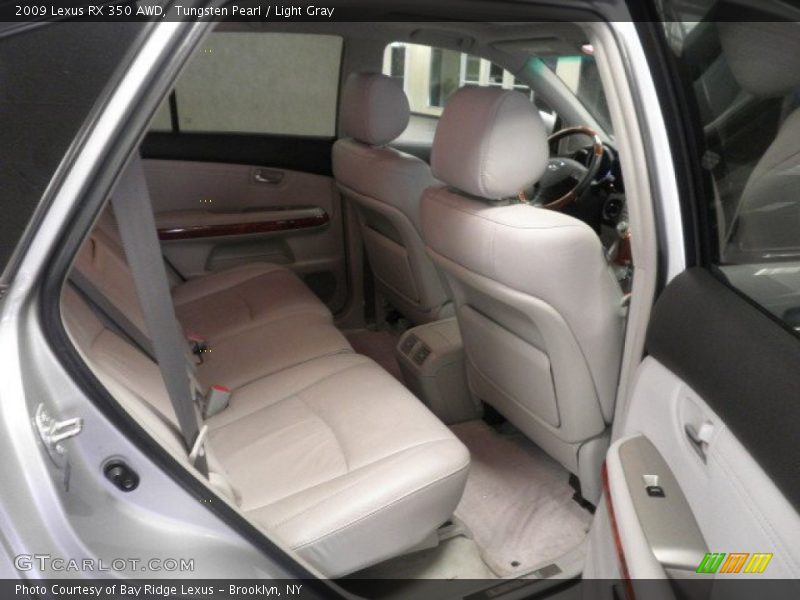 Tungsten Pearl / Light Gray 2009 Lexus RX 350 AWD