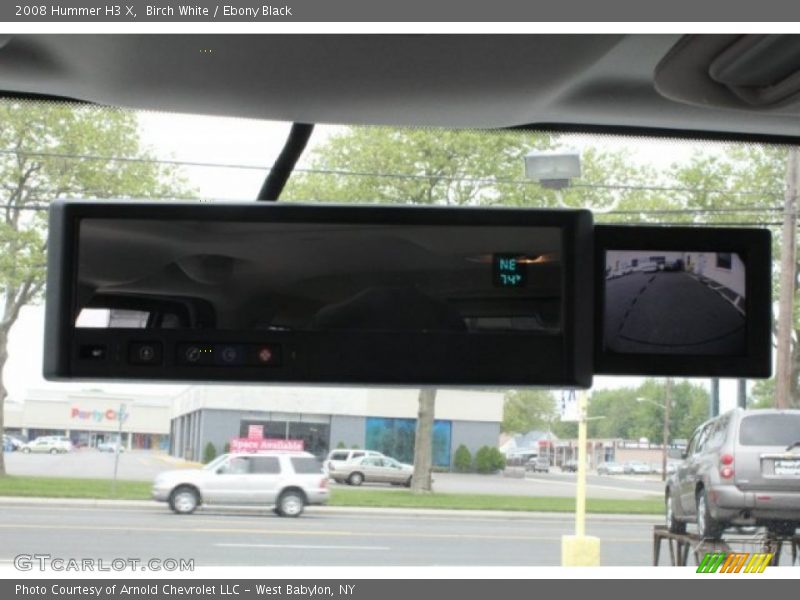 Birch White / Ebony Black 2008 Hummer H3 X