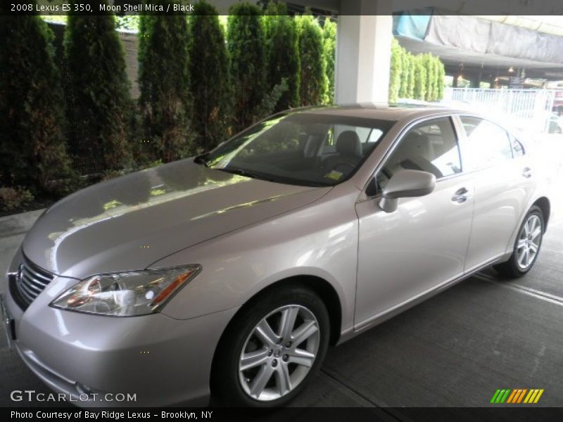 Moon Shell Mica / Black 2008 Lexus ES 350