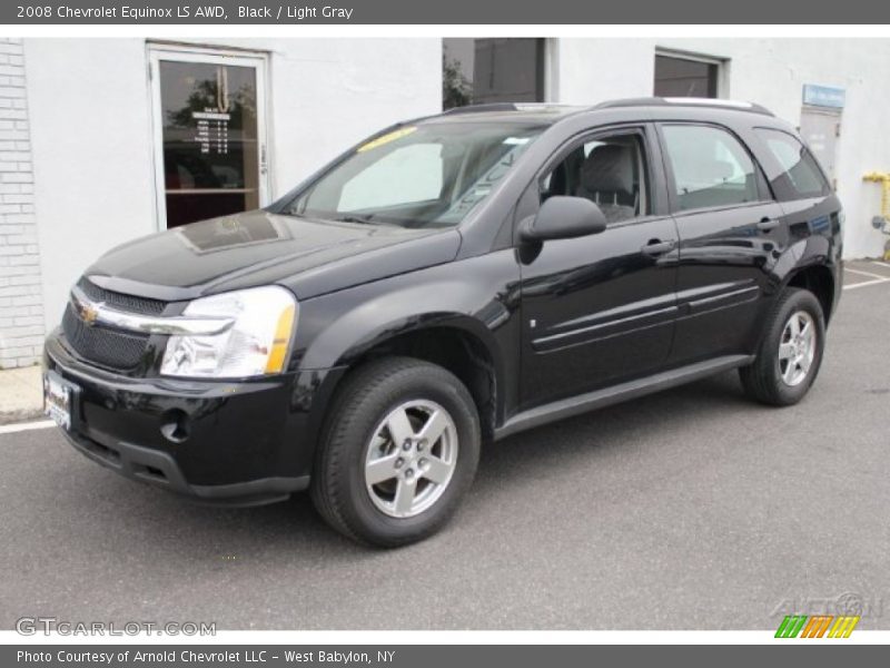 Black / Light Gray 2008 Chevrolet Equinox LS AWD