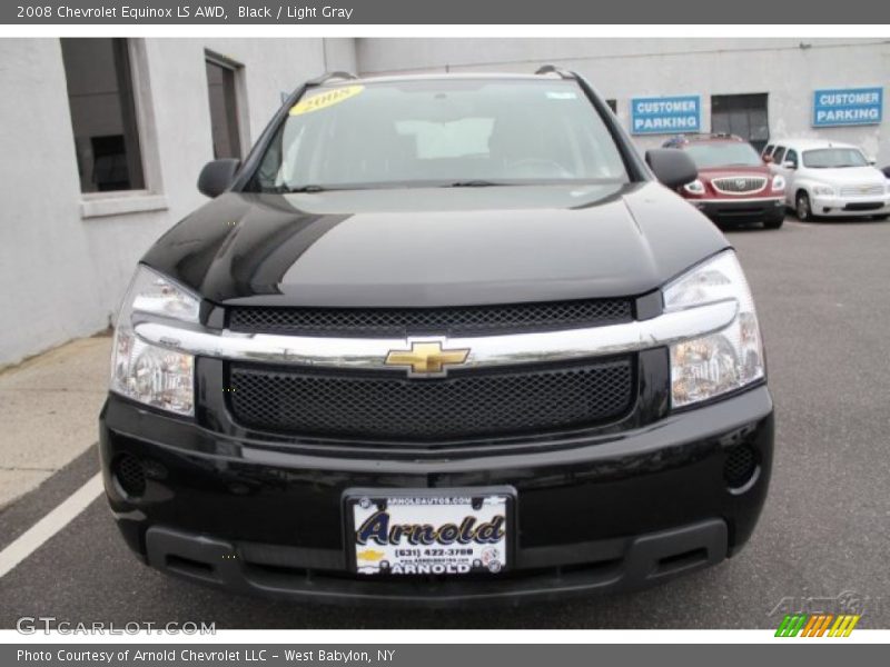 Black / Light Gray 2008 Chevrolet Equinox LS AWD