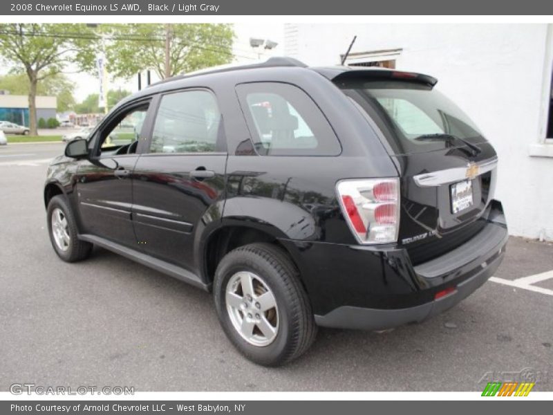Black / Light Gray 2008 Chevrolet Equinox LS AWD