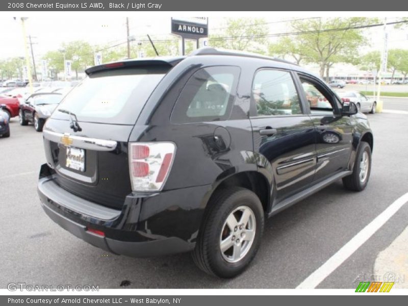 Black / Light Gray 2008 Chevrolet Equinox LS AWD