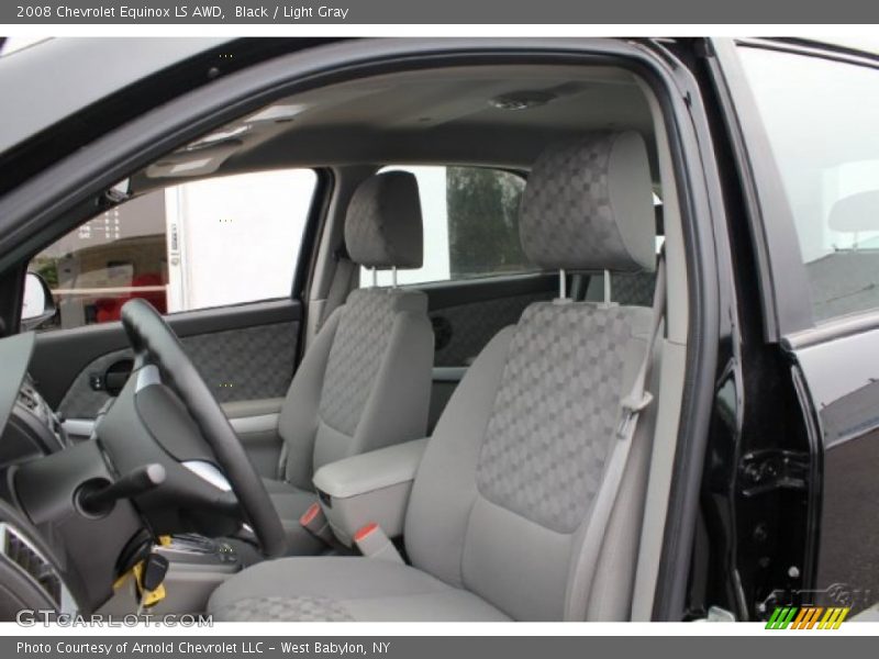 Black / Light Gray 2008 Chevrolet Equinox LS AWD
