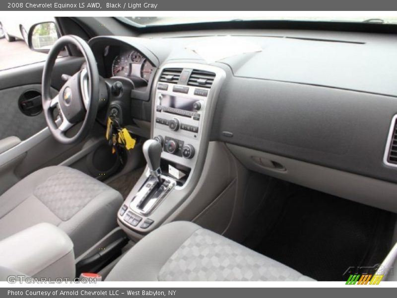 Black / Light Gray 2008 Chevrolet Equinox LS AWD