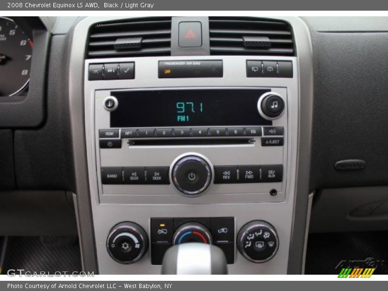 Black / Light Gray 2008 Chevrolet Equinox LS AWD
